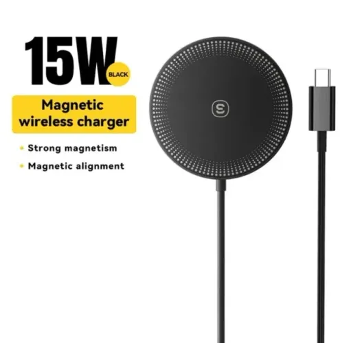 Carregador Wireless Magnético Essager para iPhone ou Cabo Magnético 1 Metro