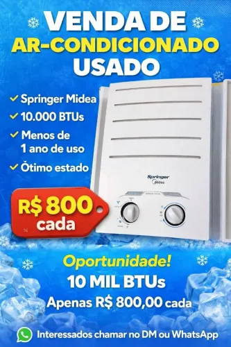 Ar condicionado de janela - Midea Spring 