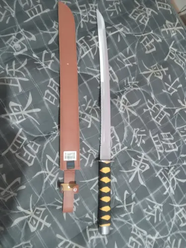 Katana real com fio