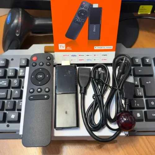 Android Tv Box Stick 128gb Hdmi Smart Tv C/ Controle E Wifi