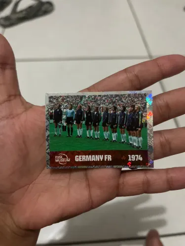 Figurinha rara da copa Alemanha 1974