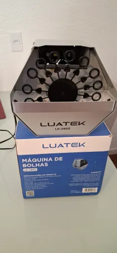 Maquina de fazer bolhas automática