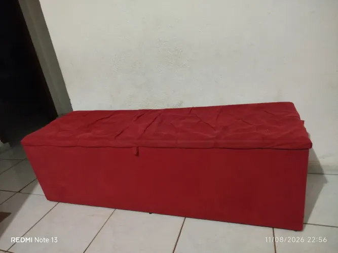 PUFF VERMELHO GRANDE