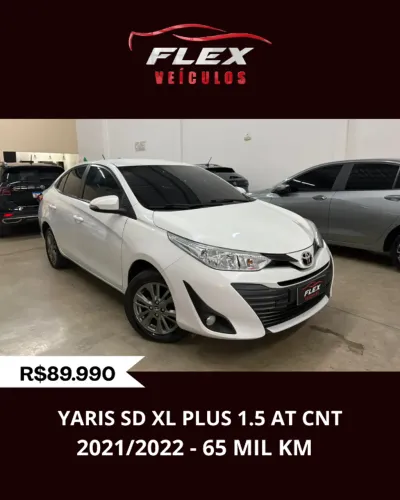 Toyota Yaris XL Plus Con. Sed. 1.5 Flex 16V AUT 2022