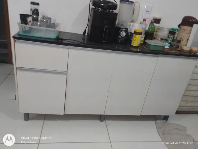 Balcão usado