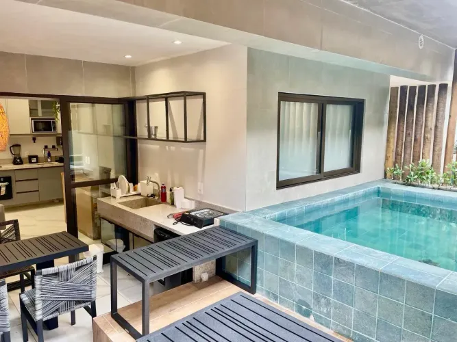 Apartamento Beira-mar em Porto de Galinhas nas piscinas naturais