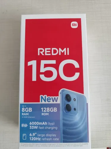 Redmi 15c 8gb 128gb