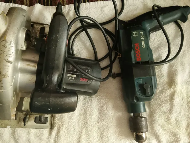 Vendo Makita serra SKIL Furadeira BOSCH GSB-20 .as duas 850$.