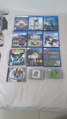 Lote de videogames