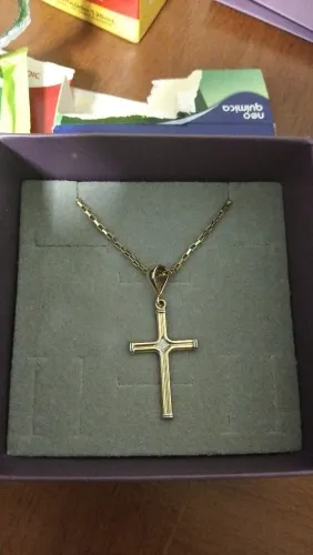 Cordão Rommanel Cartier cruscifixo paguei R$800 vendo R$400 lindo novo