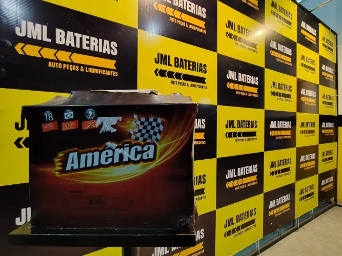 BATERIA 50AH AMERICA 18 MESES DE GARANTIA FABRICAÇÃO HELIAR ONIX/HB20/GOL