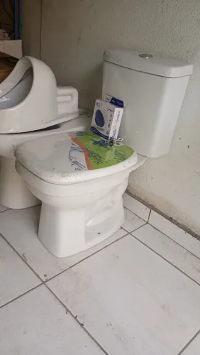 Vaso Sanitário Celite Quadrado (COMPLETO)
