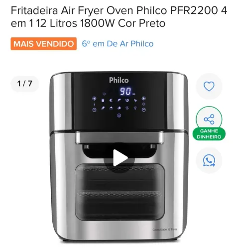 Air fryer philco