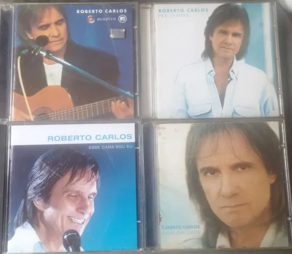 Cds Roberto Carlos ( lote c/ 04 discos)
