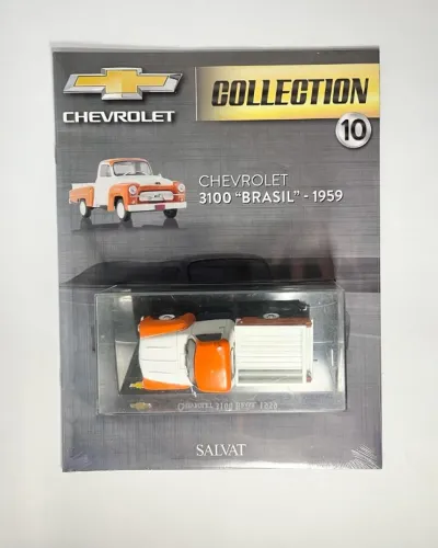 Miniatura Chevrolet 3100 Brasil 1959 Escala 1:43 Salvat Chevrolet Collection