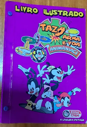 ÁLBUM COMPLETO TAZOS ARMA E VOA ANIMANIACS (1997)