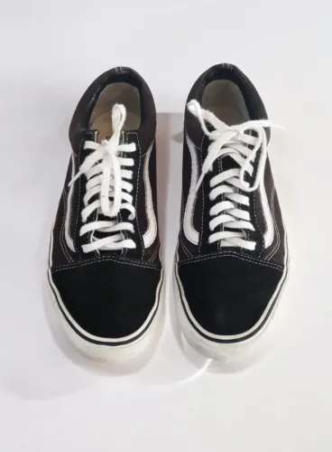 Tênis Vans Old Skool Black White Tamanho 37