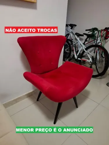 Cadeira decorativa estilo Bella Malú