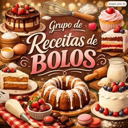 700 receitas de bolos