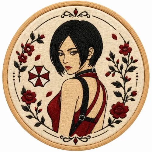 Bastidor Ada Wong Resident Evil 14cm