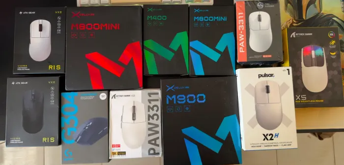 Mouse disponível de 120 a 350,00