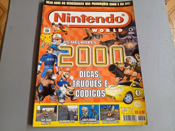 Revista de videogames Nintendo world 17