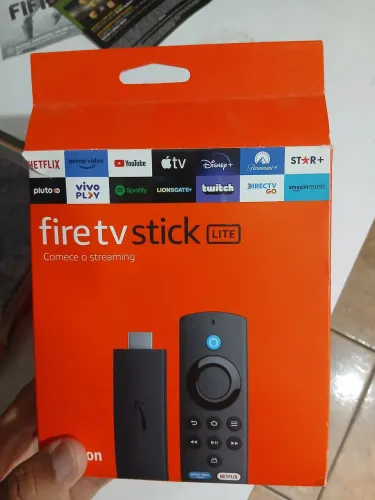 Amazon Fire TV Stick Lite Original - Pouco Uso + Caixa