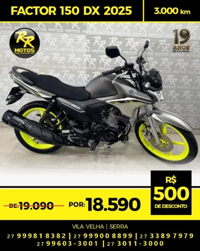 Moto Yamaha FACTOR 150 DX 2025