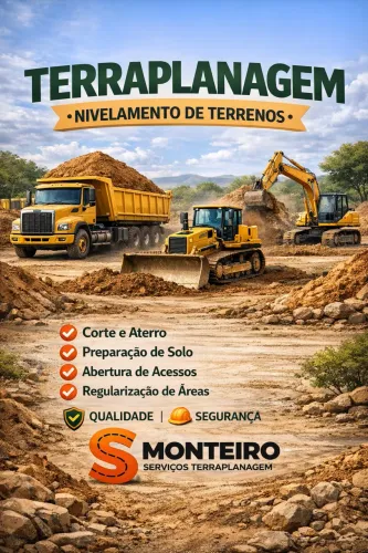 Escavadeira e caçamba