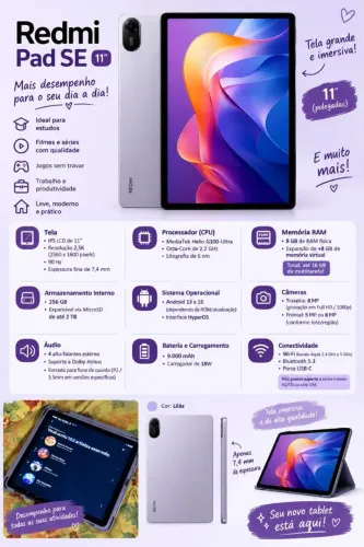 Vendo um Redmi Pad 11"