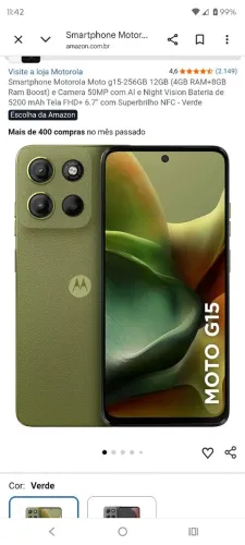 Celular novo na caixa 