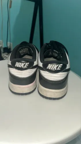 Tênis Nike Dunk preto e branco