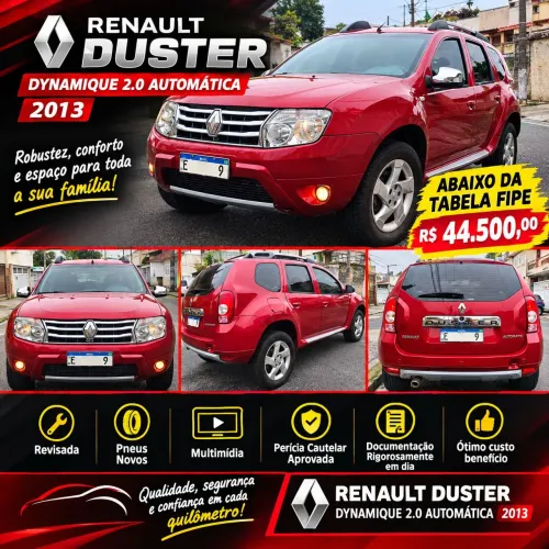 Renault Duster Dynamique 2.0 Hi-flex 16V Aut. 2013