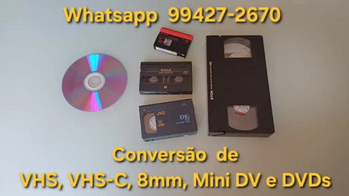 Conversão de fitas VHS