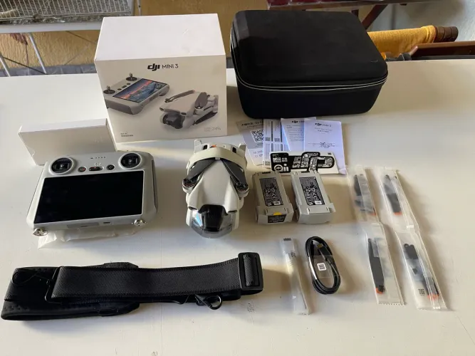 Drone dji mini3 controle com tela 