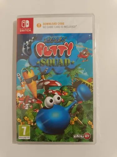 Jogo Lacrado Novo Nintendo Switch Super Putty Squad (Code in a Box)