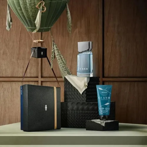 Kit Clash: Colônia + Creme Pré e Pós-Barba (2 Itens
