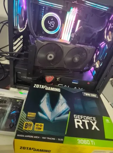 Placa de Vídeo Zotac RTX 3060 Ti 8GB