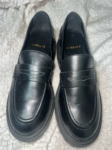 LOAFER MEIA PATA EM COURO