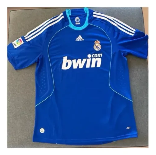 Camisa Real Madrid 2008 2009 Away adidas bwin Retrô Tam G