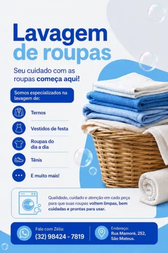 Lavagem de roupas