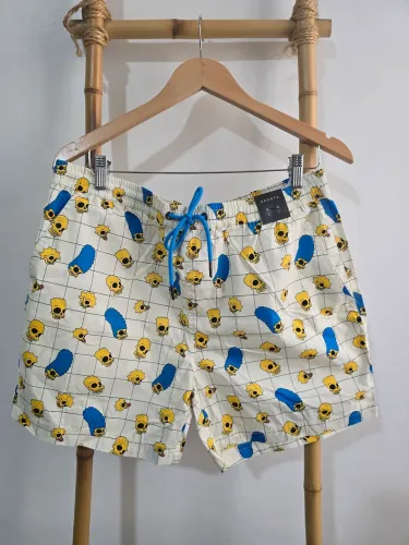 Short Praia Os Simpsons