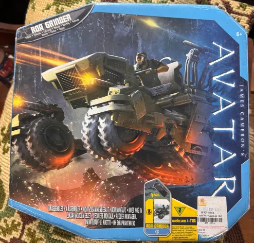 Veículo de brinquedo RDA Grinder da Mattel, inspirado no filme Avatar