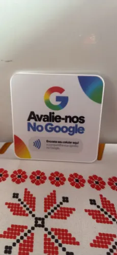 Placa NFC avaliação do google