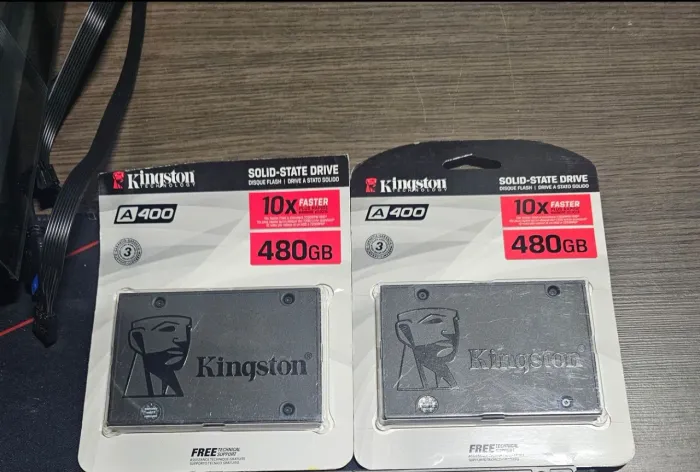 2X SSD SATA 480GB KINGSTON NOVO LACRADO