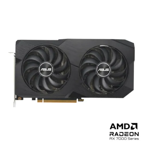 Placa de video Amd Radeon Rx 7600 (superior 3060, 4050 e 2060 super)Asus na caixa garantia