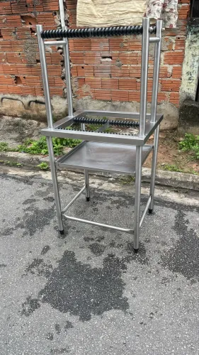 Escorredor inox industrial