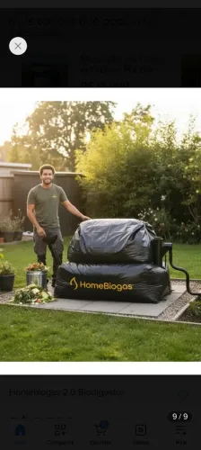 Biodigestor Homebiogas 2.0 Novo com nf