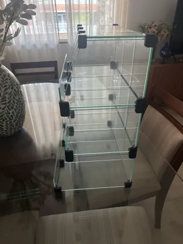 Baleiro de vidro gôndola