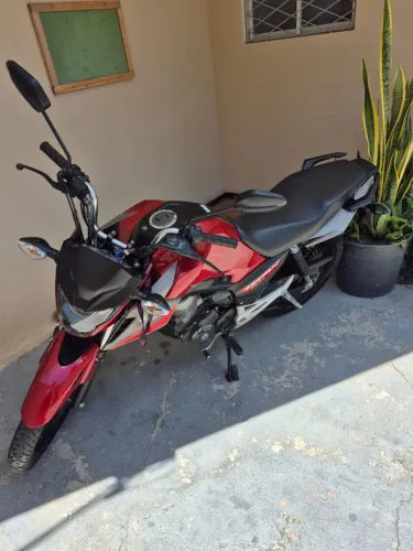 Honda Titan 160 2025 Vermelha